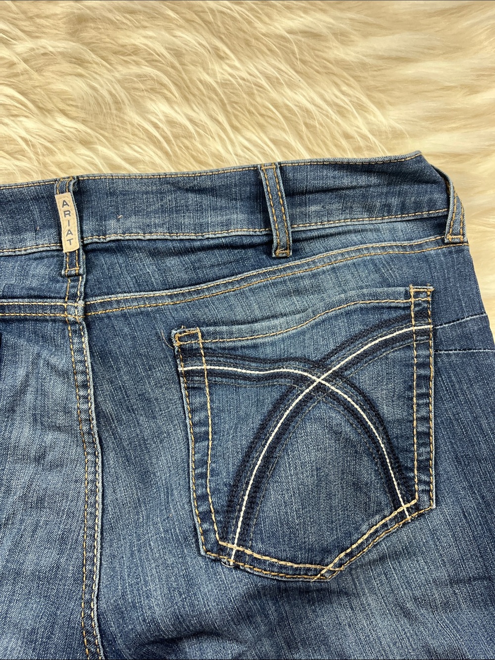 Ariat R.E.A.L Western Jeans 18W 34L Bootcut - Picture 6 of 8